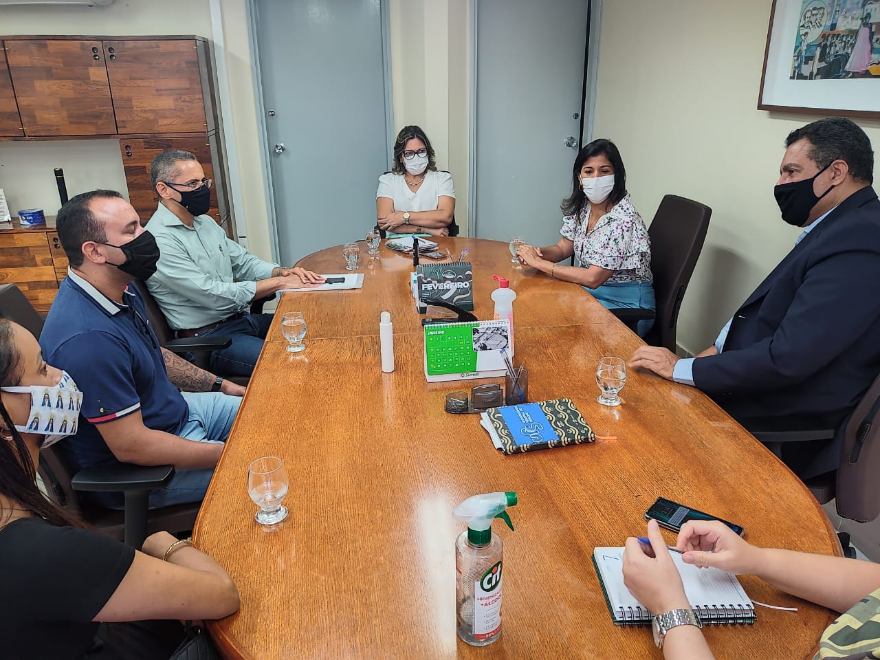 Reunião aconteceu na manhã desta quarta-feira, 20